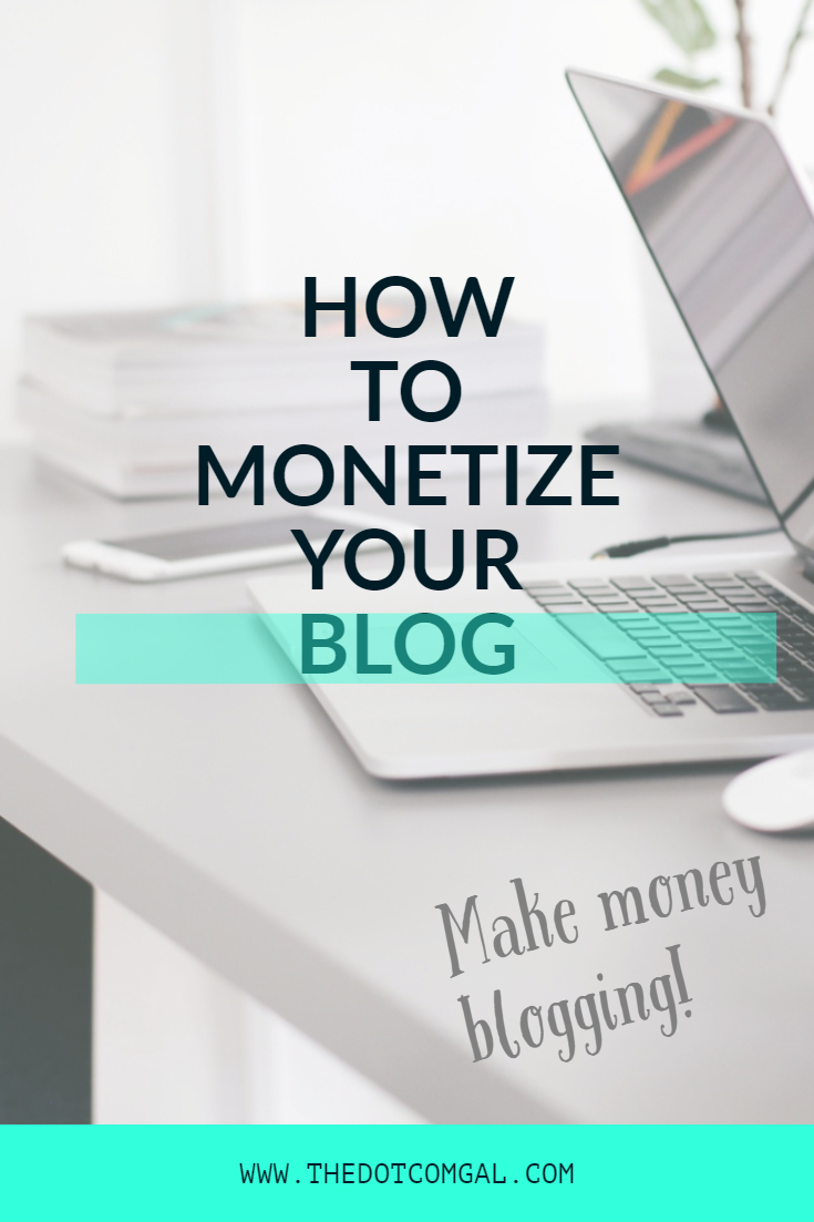 how to monetize your blog