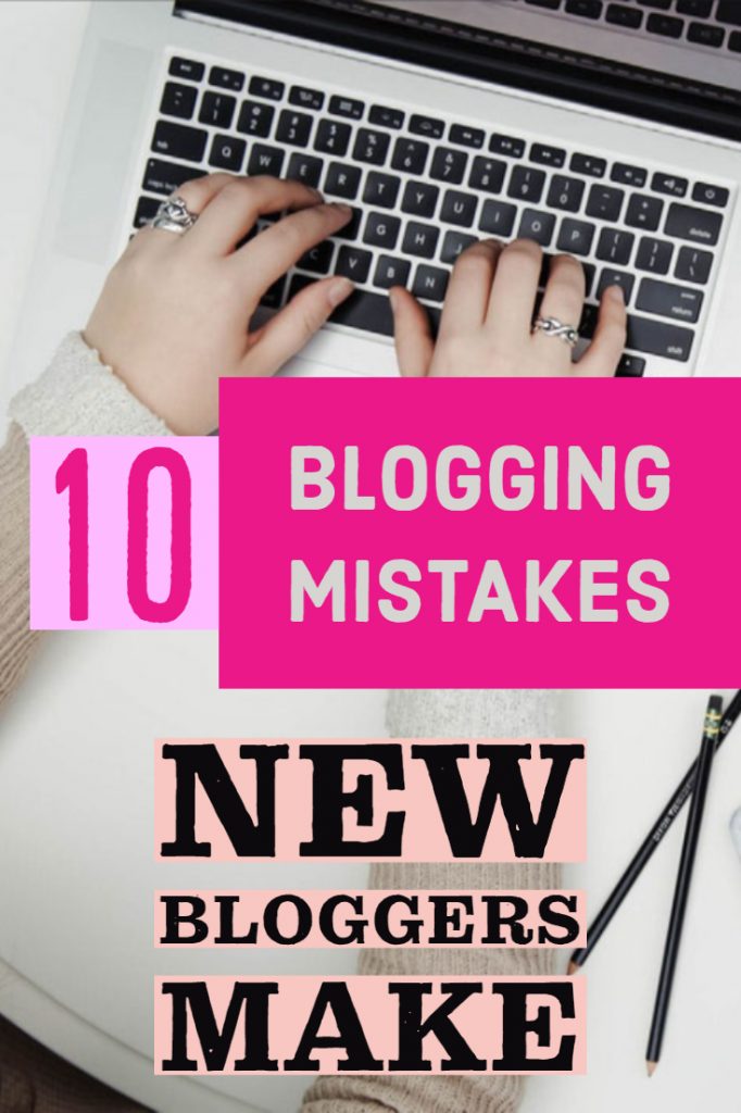 blogging mistakes