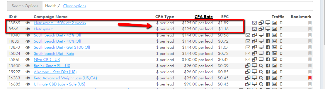 highest paying cpa offers