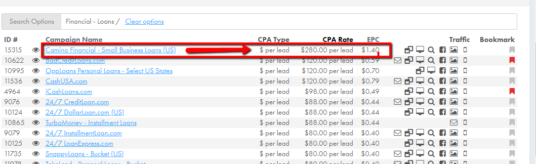 highest paying cpa offers