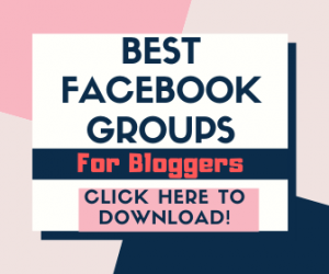 best facebook groups for bloggers