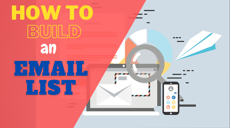 how to build an email list from scratch
