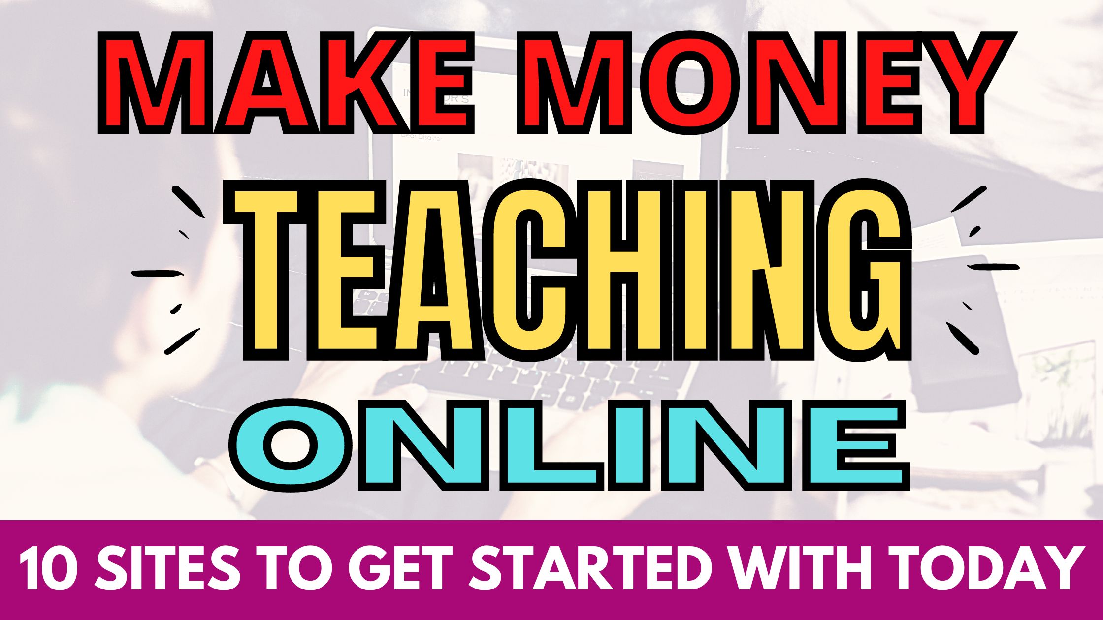 how to make money teaching online